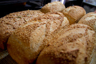 Pan Masa madre 60% integral de Lavanda arándanos