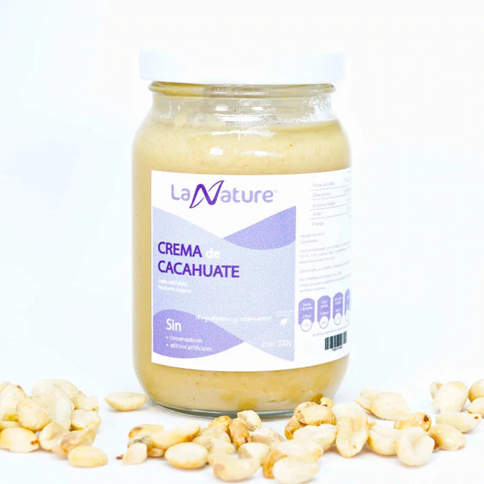 Crema de cacahuate