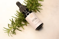 Serum facial (tea tree - incienso - argan). Piel grasa, con acné o tendencia y marcas por el mismo.